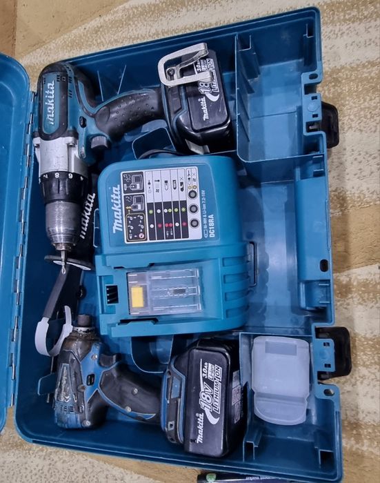 Vand filetanta de impact si bormasina cu percutie makita