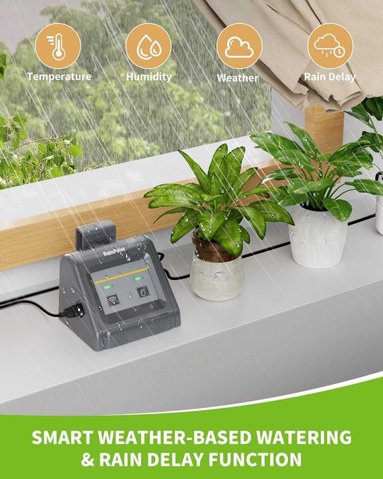 RAINPOINT WiFi автоматична система за поливане за саксийни растения на закрито, комплект