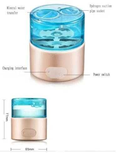 Водородна Бутилка за Алкална Вода Йон Генератор Кислородно Вдишване