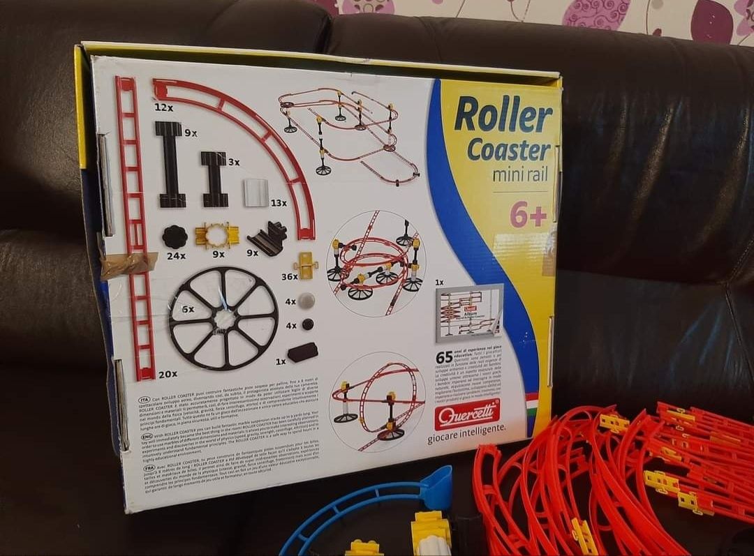 Quercetti Roller Coaster mini rail 8 metri. Baia Mare OLX.ro