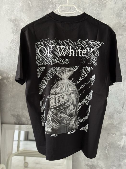 Tricou OFF White Money Premium