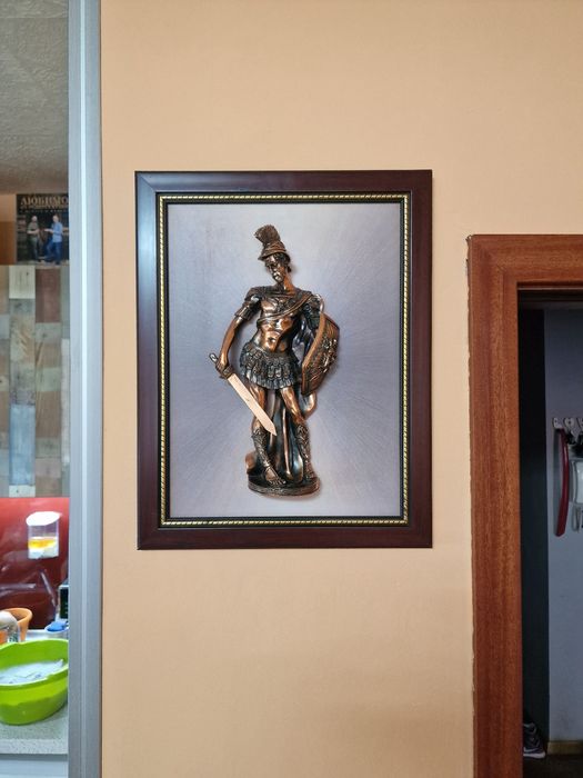 3D картина на древен римски войн войник