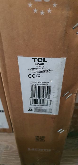 TV smart cu display spart