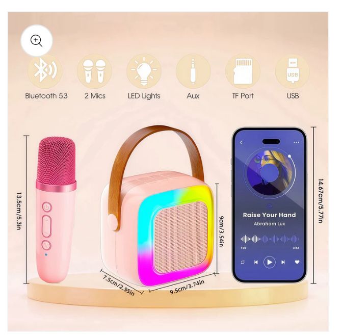 Mini karaoke ( 2 mini mikrofon )