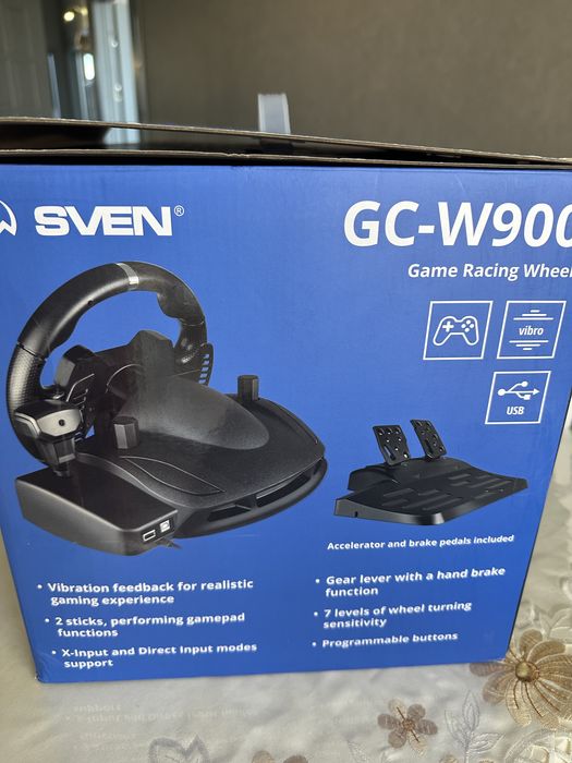 Руль игровой с подставкой