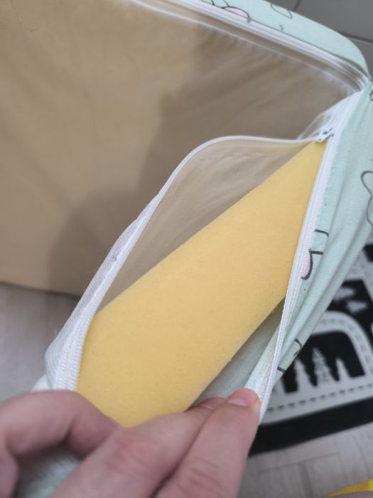 Сгъваема кошара за бебе (за сън и за игра) Cangaroo, сива + Матрак