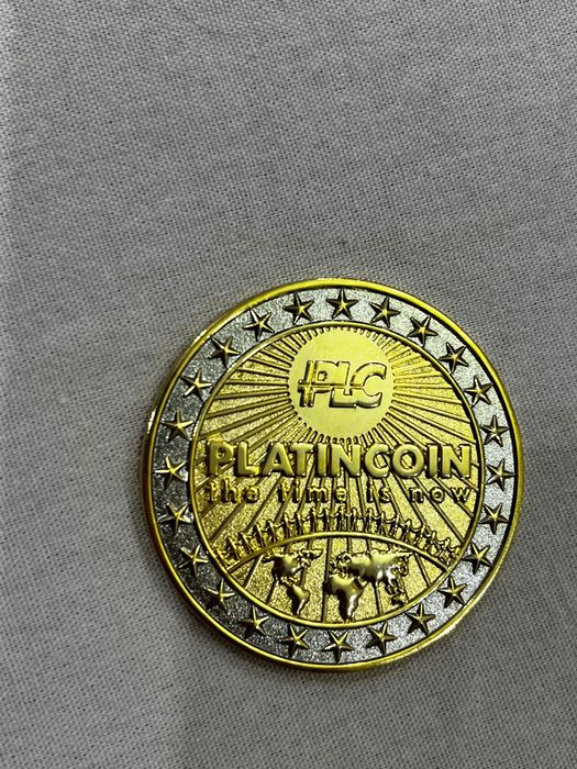 Платиновая монета Platincoin оригинал 999,9 пробы