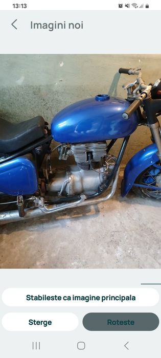 Motocicletă de colecție Simson AWO 425 Sport – 250 cm³ – Proiect retro