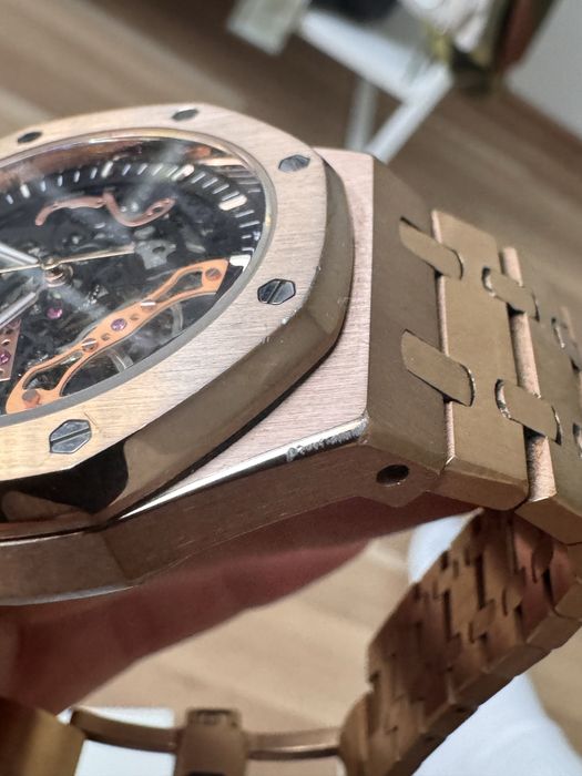 AP Royal Oak Skeleton Rose Gold