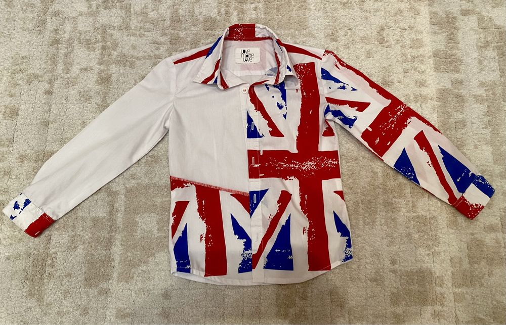 Детска риза Love made love 3-4 г.