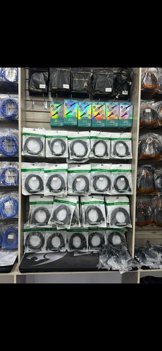 Кабель достовка HDMI ИНТЕРНЕТ Лан Printer VGA 0.5m/ 1.5/3/5/10/20..50