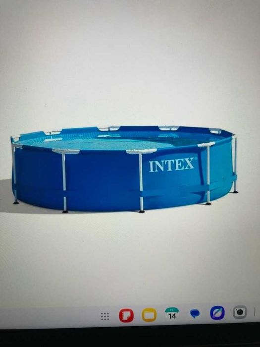 Каркасный бассейн Intex — очень дёшево