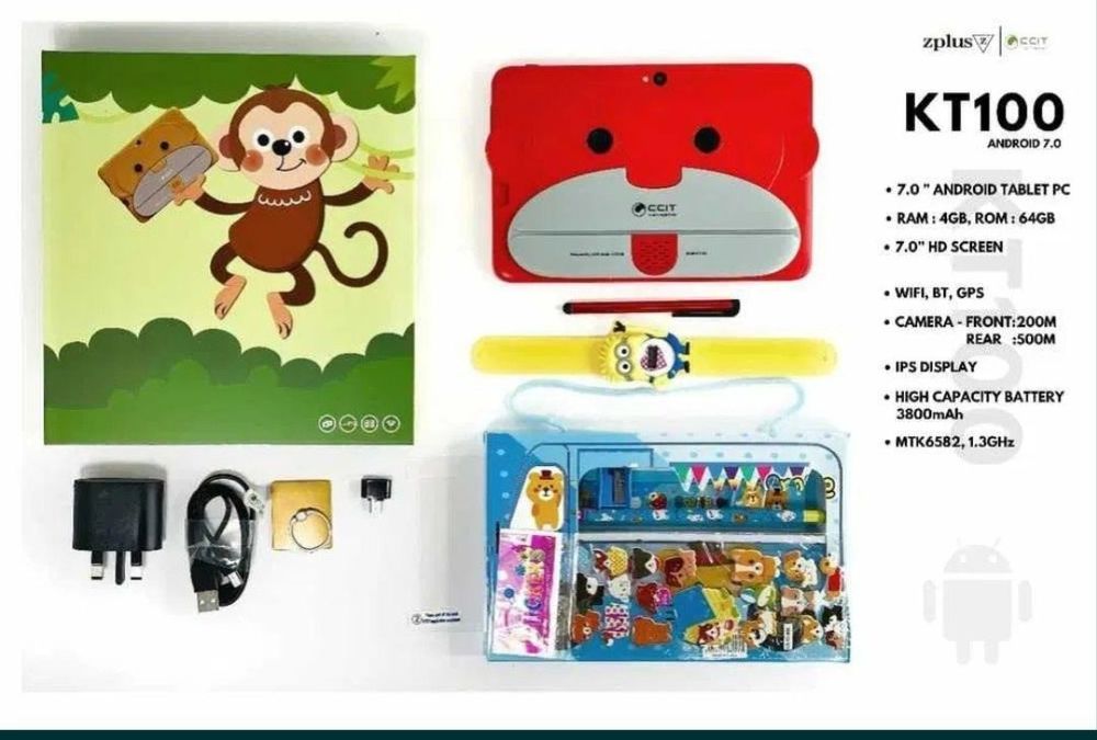Детский планшет CCİT KT 100 производство в Китае