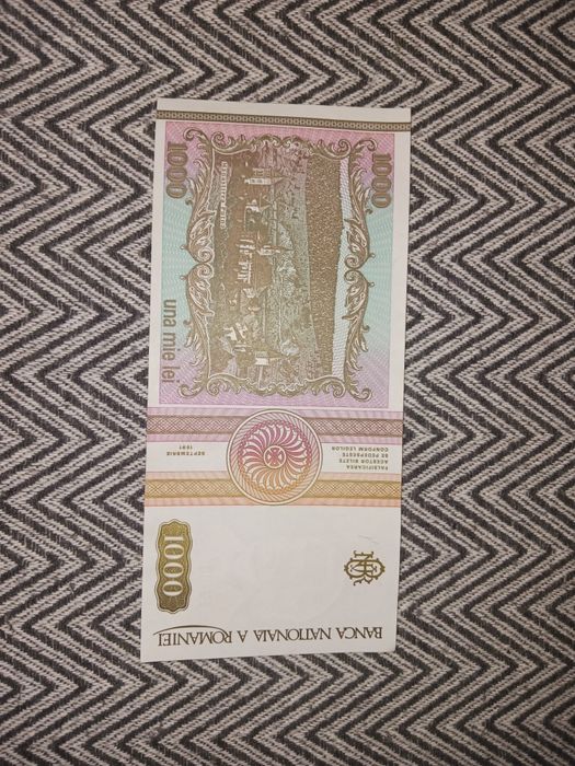 Bancnote de 1000 de lei și 500 de lei - an 1991