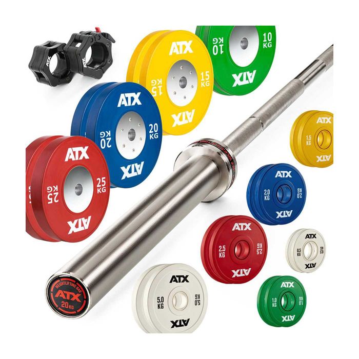 Комплект за Вдигане на Тежести 185 кг /  Weight Lifting Set HQ Дискове