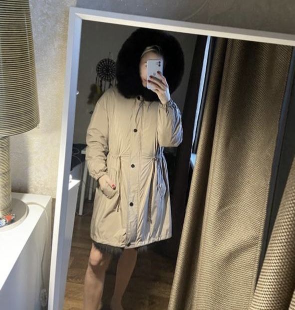 Чернобурка шуба/куртка