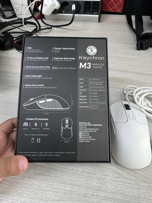 Keychron M3 wireless mouse mishka