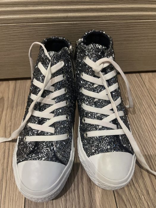 Кеды со стразами, р 32