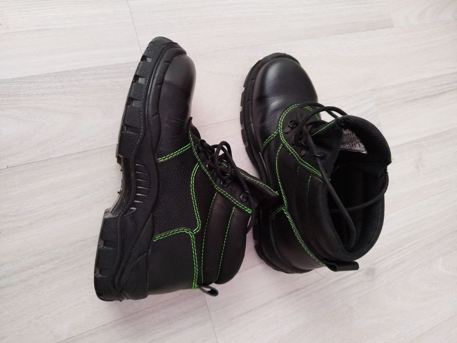 Рабочая обувь кожаные ботинки осень весна