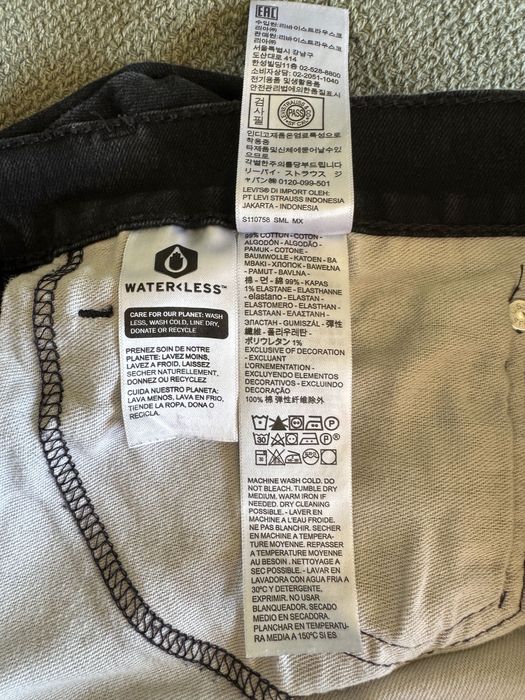 Blugi Levi's 502 Taper Fit 31/32 Negri, Noi