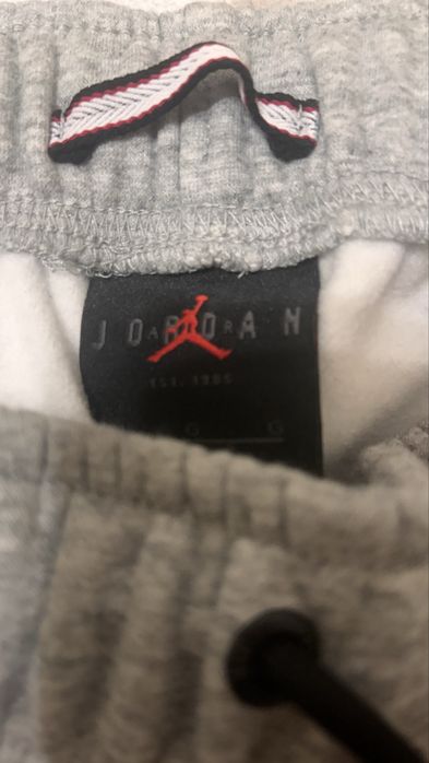 Air Jordan штаны серые