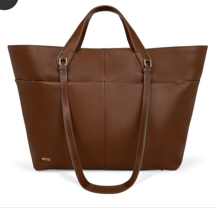 Сумка тоут кожаная Ecco