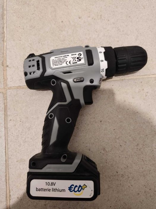 Акумулаторен винтоверт ECO+, 10,8V като нов
