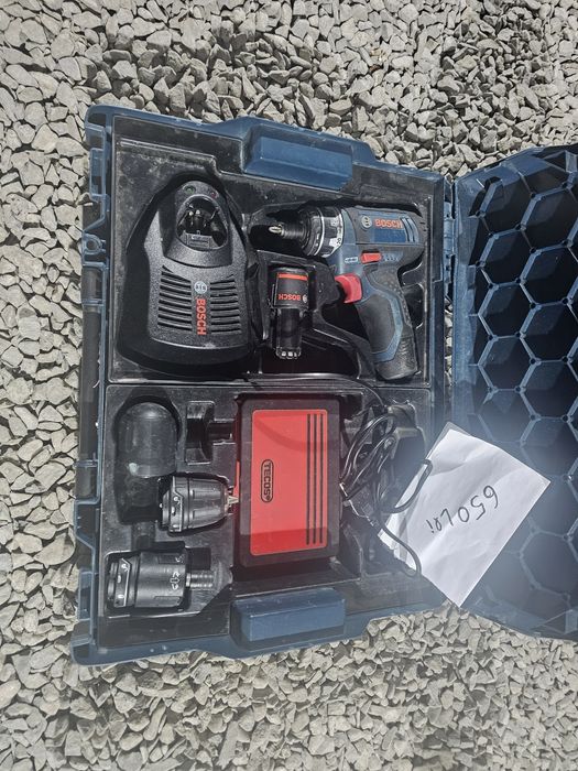 Filetata Bosch 12V cu 3 capuri interschimbabile