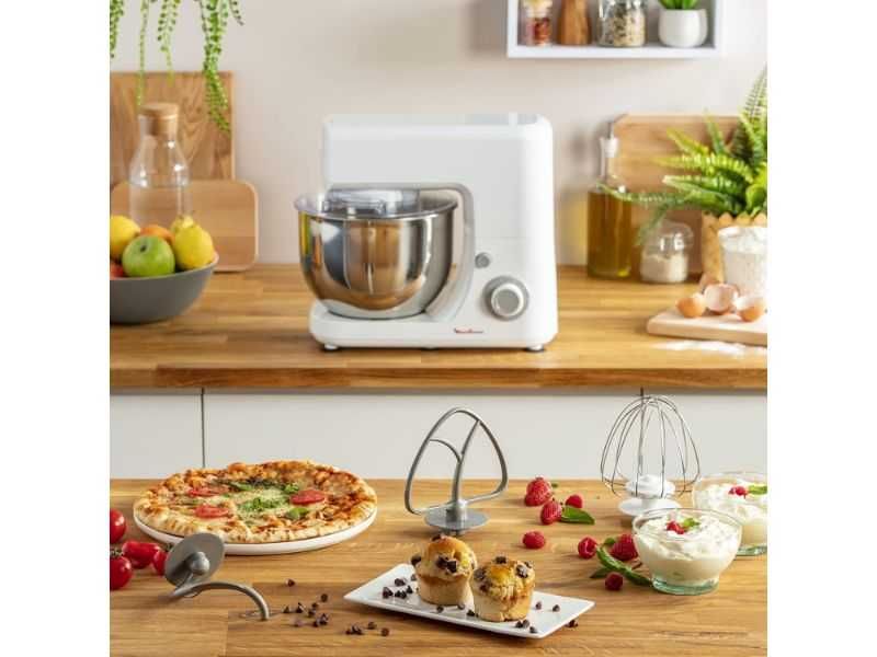 Планетарен Миксер с Купа 4.8 Литра Moulinex QA150110 – 800W