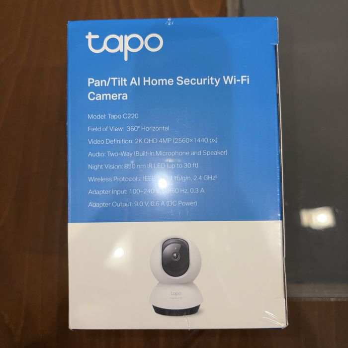 Камера Smart IP Camera TP-LINK TAPO C220
