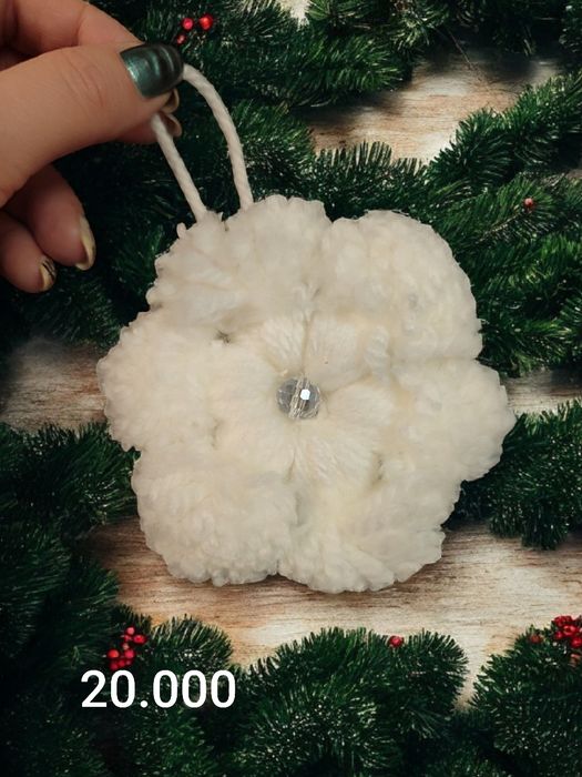 Новогодние игрушки на ёлку ручной работы