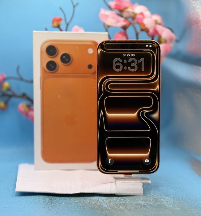 ГАРАНЦИОНЕН!!! Apple iPhone 17 Pro Max, 256GB, 5G, Cosmic Orange