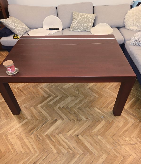 Холна секция маса от масив гардероб