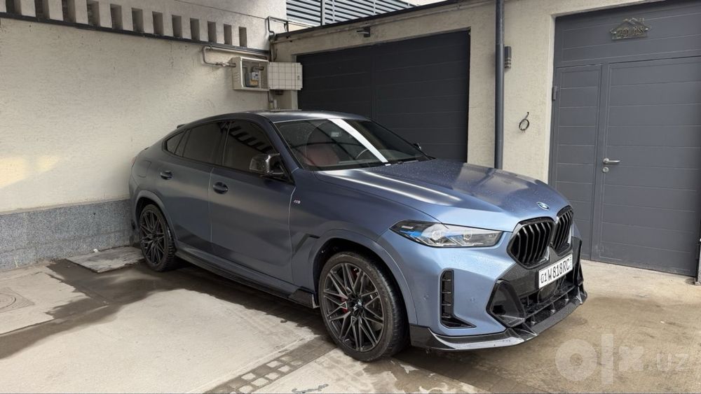 Бмв X 6 i 40 темно синий матовый