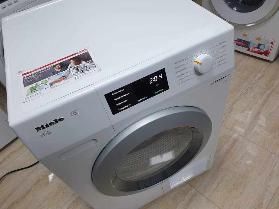 Miele T1 Сушилня с Термопомпа и Аларма Миеле 12м Гаранция
