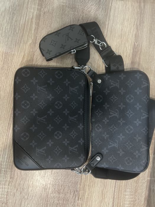 louis vuitton барсетка в 3в1