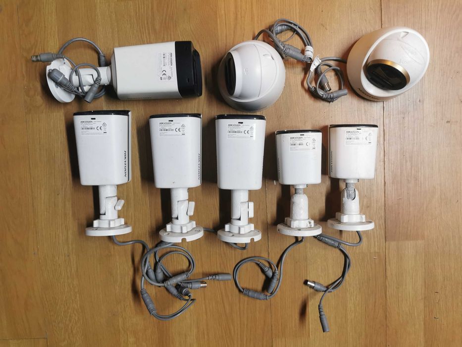 Camere supraveghere IP Hikvision +sursa alimentare12v camere