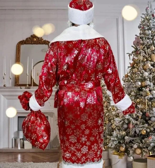 Прокат костюм Деда Мороза