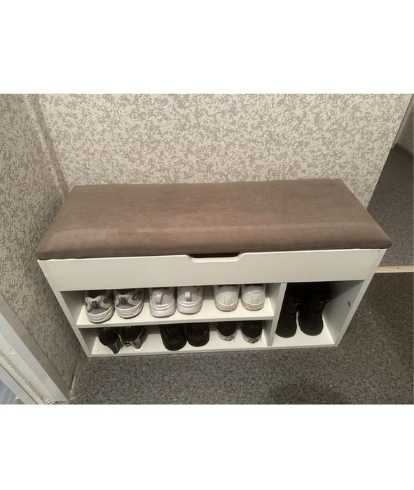 Обувница коричневая 80*30*47