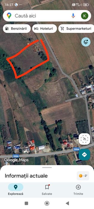 Teren extravilan Rotopănești