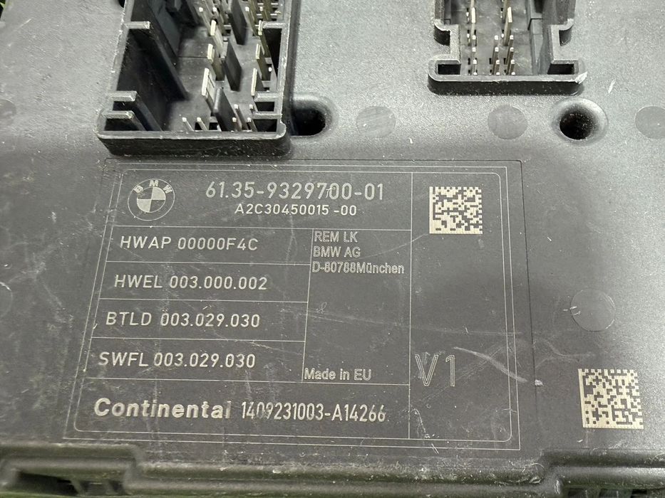 MODUL CONFORT SIGURANTE BCM (3 BUC.) BMW 116I SERIA 1 F20 F21 2012 2011-2019 / BMW 320D F30 F31 SERIA 3 2.0 DIESEL 2012 2011-2019 COD OEM 6135 - ( 929895801 , 929330701 , 932970001 , 927982201 )