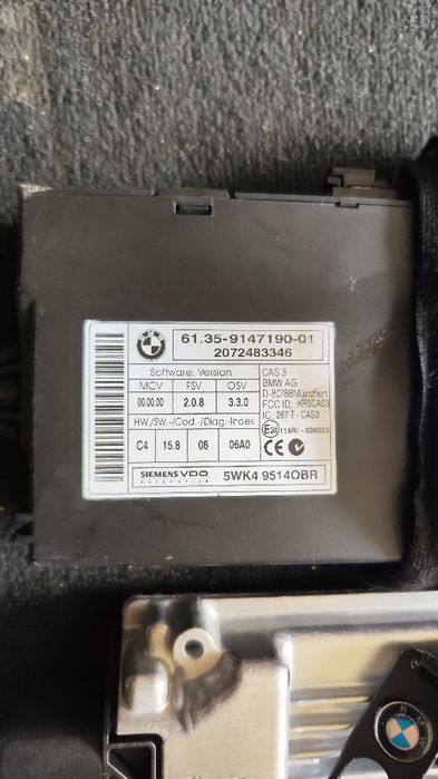 Компютър с кас и ключ за БМВ х5 е70 3.0д 235кс