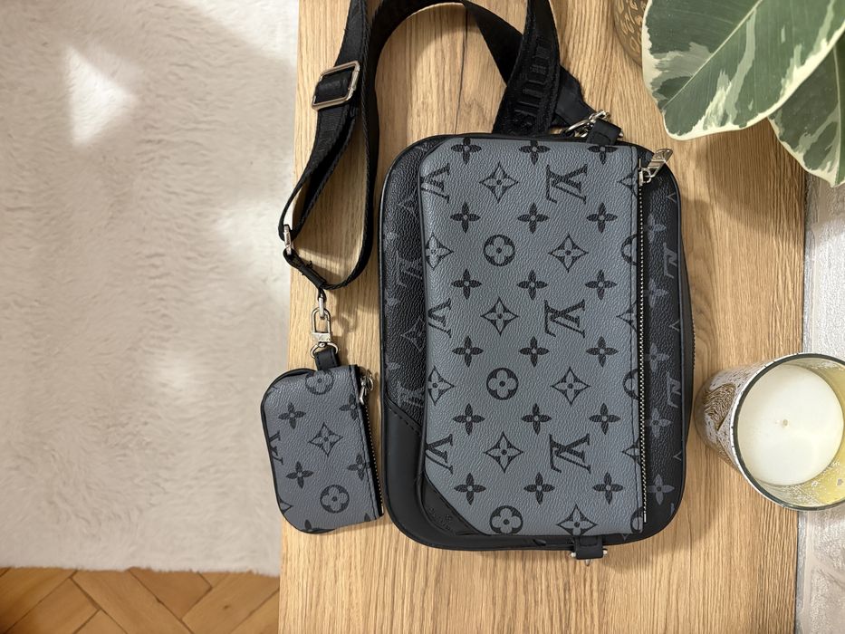 Louis Vuitton tripple messenger чанта