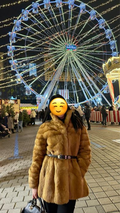 Haina blana naturala de nurca