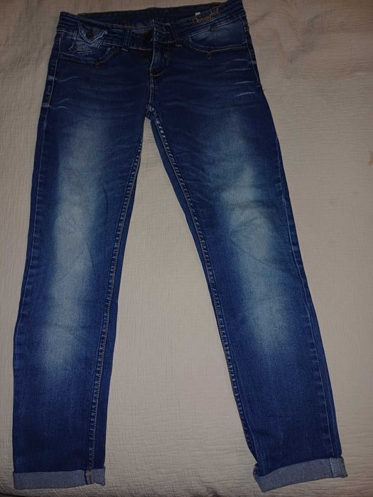 Blugi cu talie joasa Desigual