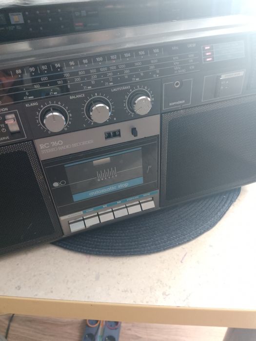 Radio Casetofon Tec Telefunchen .  perfect funcțional
