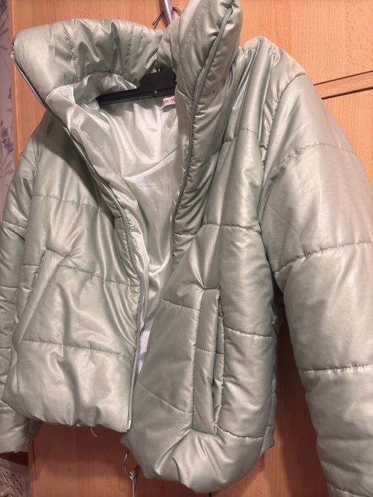 Есенно женско зелено яке