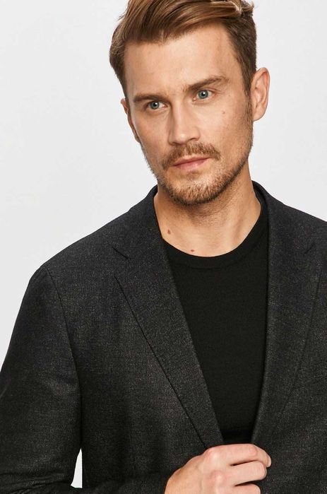 Sacou blazer slim 48 M premium Club Of Gents lana moale respirabila