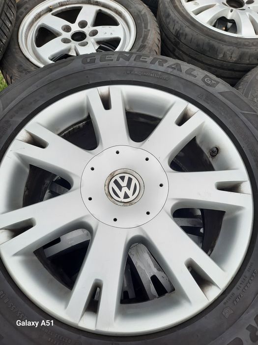 Ляти джанти с гуми 5×112,18цола, фолксваген ДЖИП.