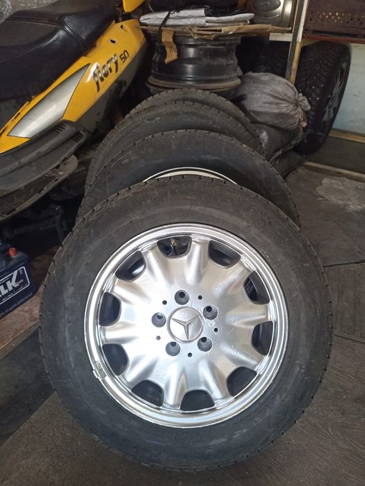 Продам бу диски с резиной